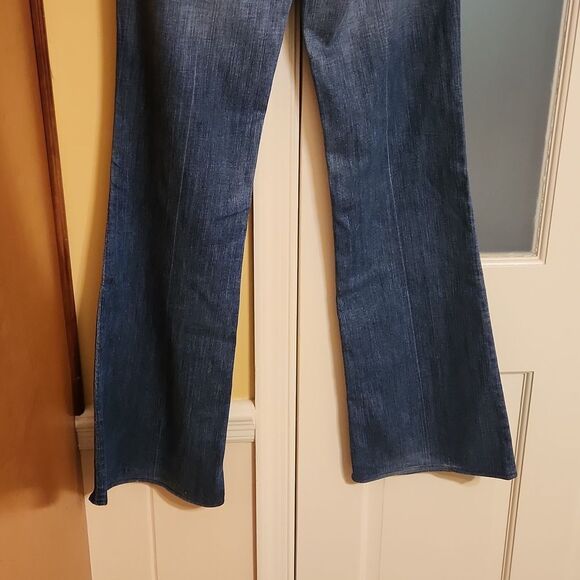 Citizens of Humanity "Faye #003" Low Waist Full Leg Jeans Size 28 US 6 - Picture 6 of 11